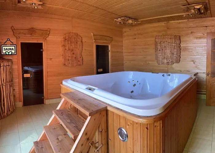 'carolina' With Hot Tub, Sauna And Bbq Area 度假居